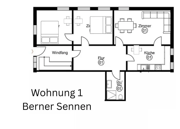 Nordsee-peerhuus Appartement *